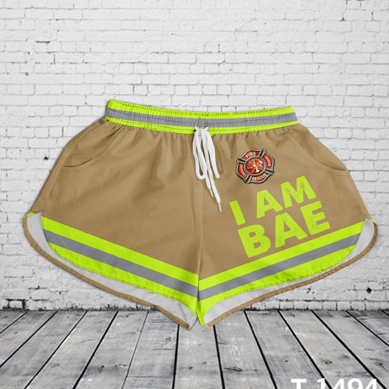 Firefighter AOP Women Board Shorts