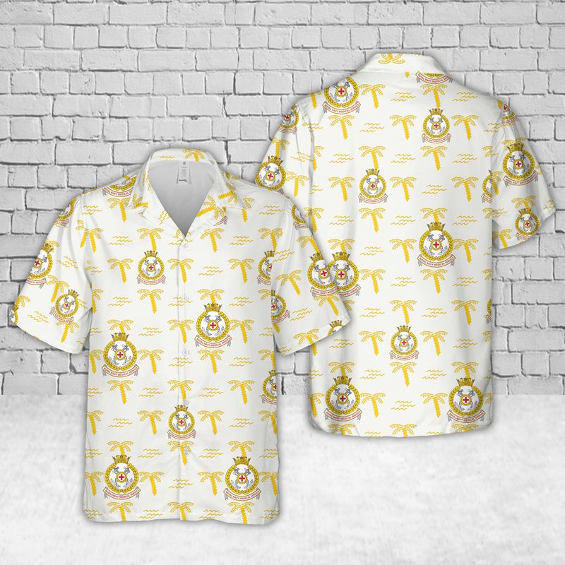 Royal Naval Medical Services Hawaiian Shirt