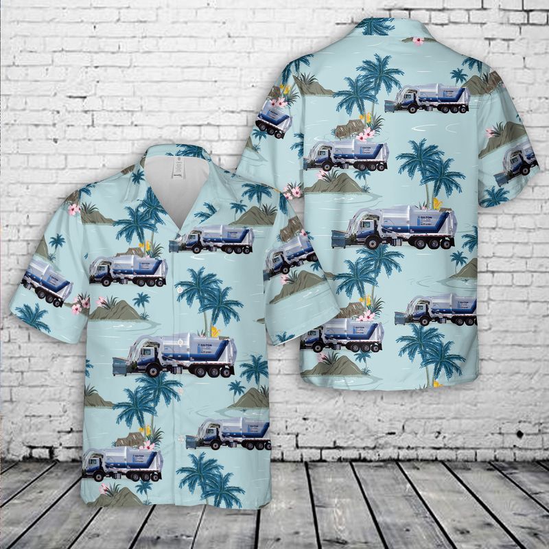 Gilton Solid Waste Management Hawaiian Shirt