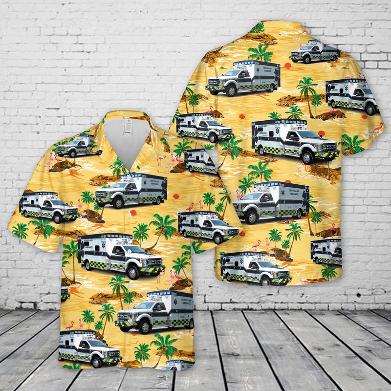 Pennsylvania New Holland EMS Hawaiian Shirt