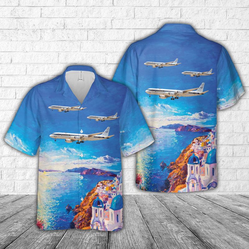 National Aeronautics and Space Administration (NASA) Douglas DC-8-72 Hawaiian Shirt