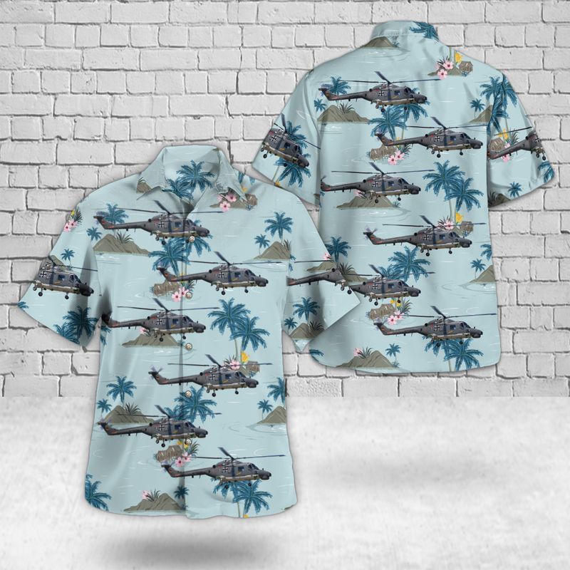 German Navy Westland Super Lynx Mk.88A Hawaiian Shirt