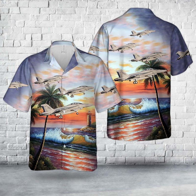 Royal Australian Air Force A44-207 Hawaiian Shirt