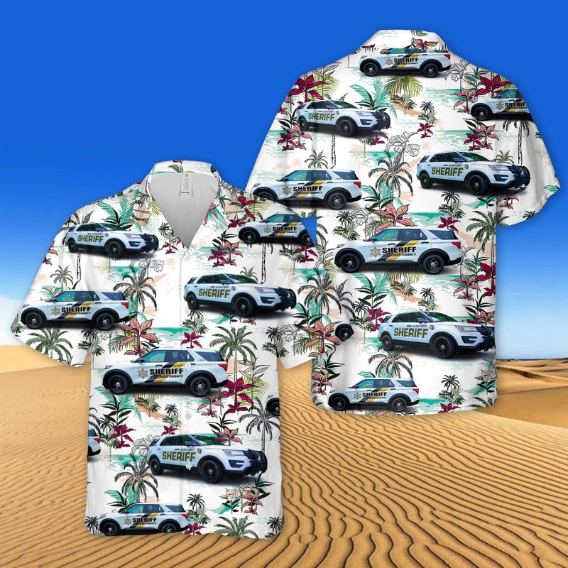 Hillsdale County Sheriff Hawaiian Shirt