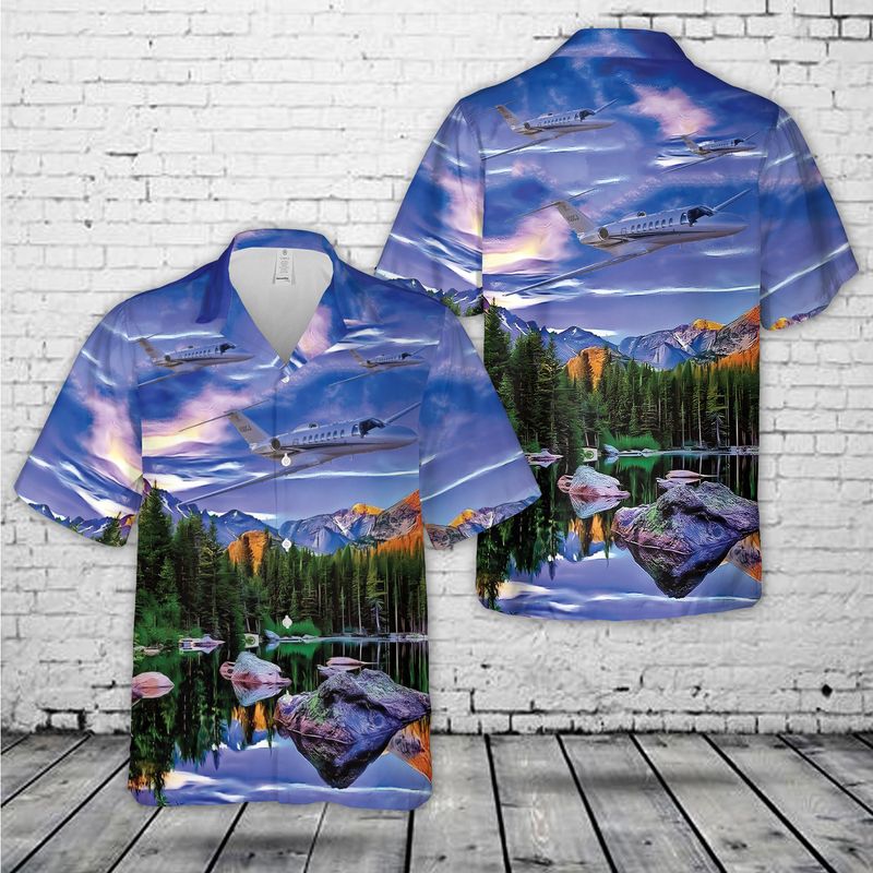 Cessna Citation CJ3 Hawaiian Shirt