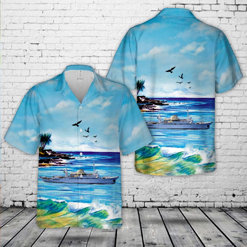 Motor Yacht Christina O Hawaiian Shirt