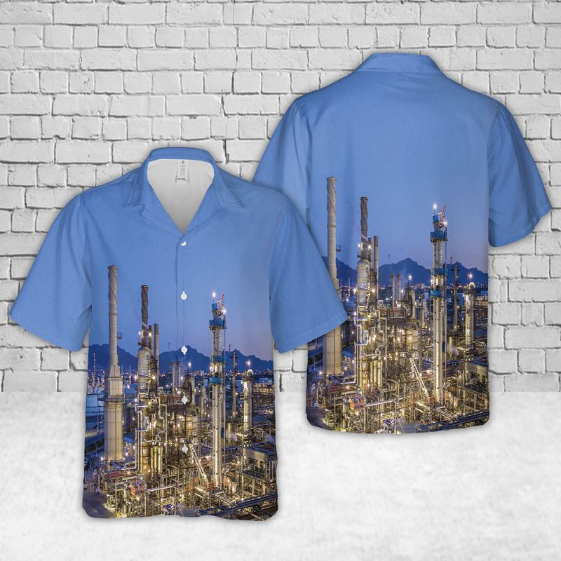 El Paso, Texas, El Paso Refinery Marathon Petroleum Corporation Hawaiian Shirt