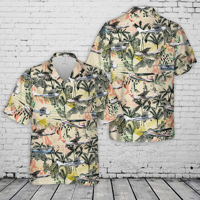 Cessna 172 Skyhawk Hawaiian Shirt