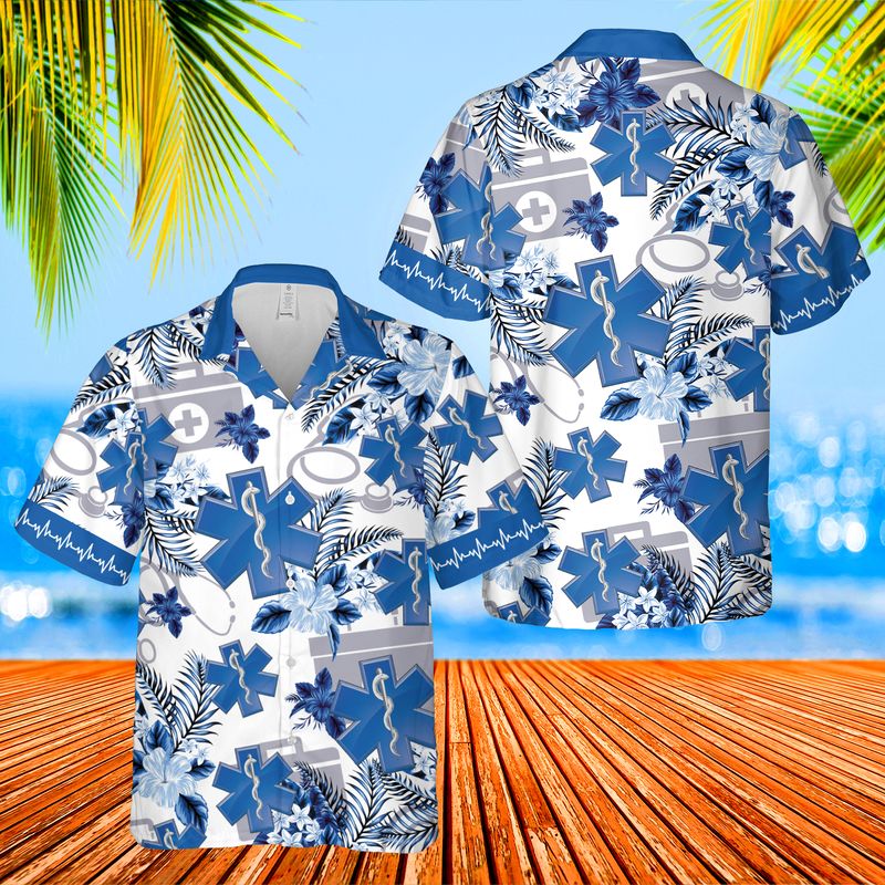 Paramedic USA Hawaiian Shirt