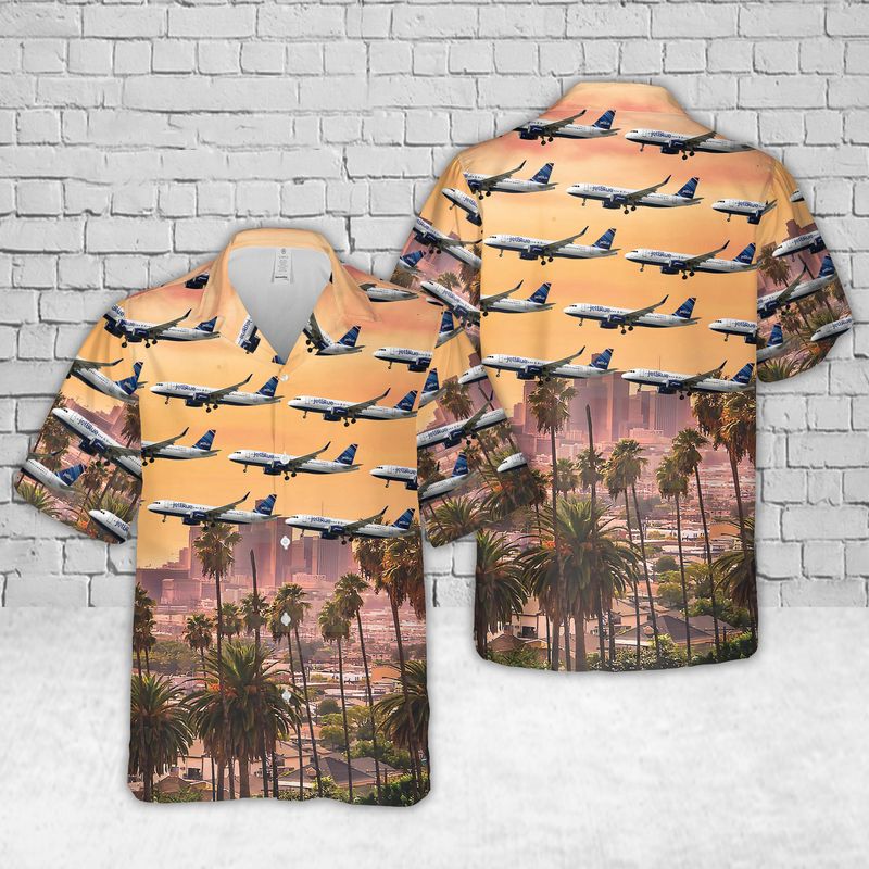 JetBlue Airbus A320-200 Hawaiian Shirt