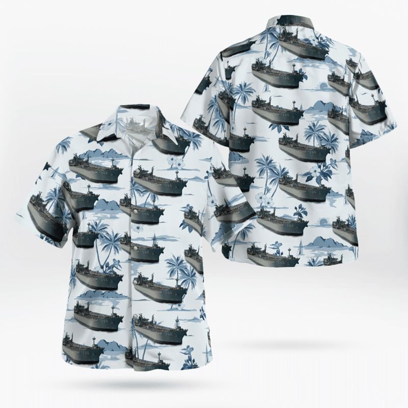 RAN HMAS Sirius (O 266) Fleet Replenishment Vessel Hawaiian Shirt