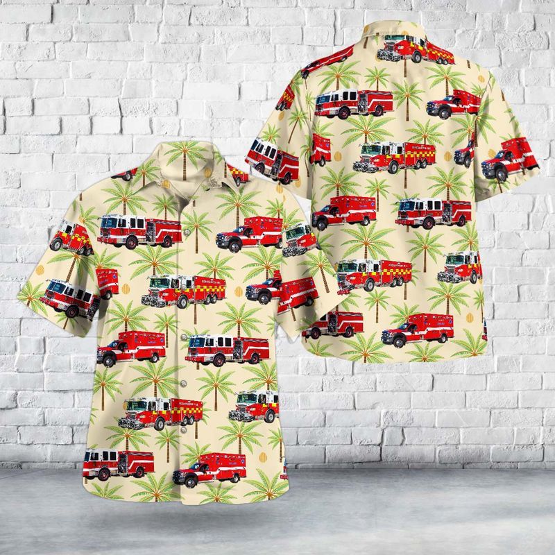 Hubbardston, Massachusetts, Hubbardston Fire Department Hawaiian Shirt