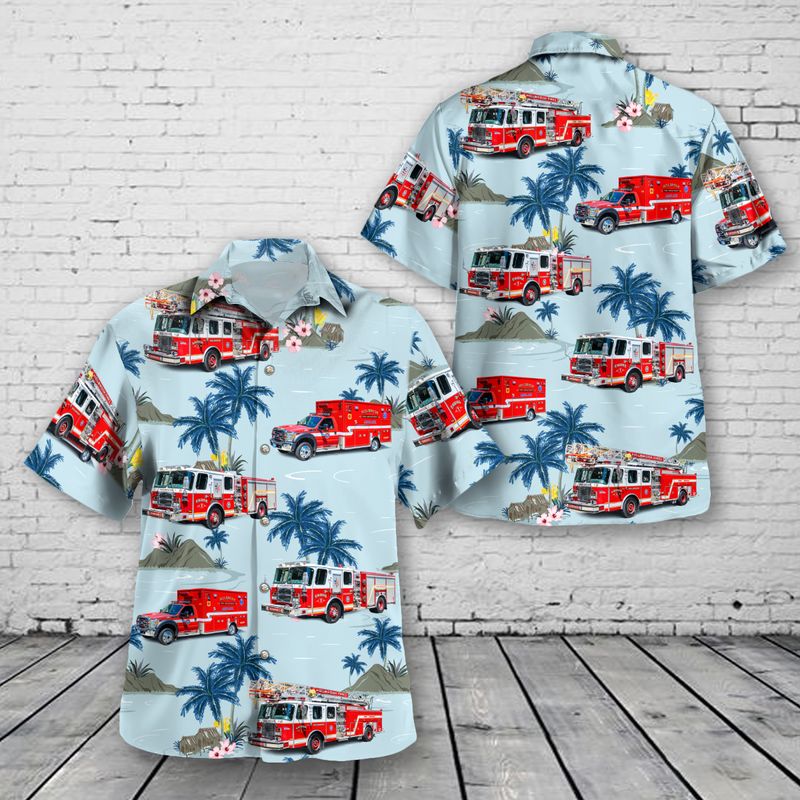 Holbrook, Massachusetts, Holbrook Fire Department Hawaiian Shirt