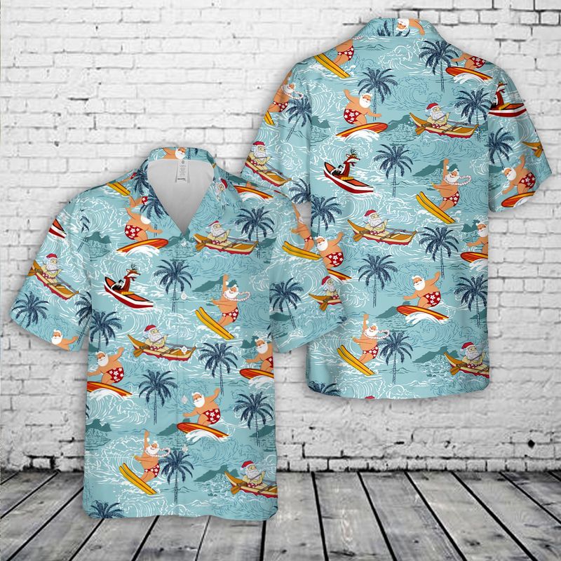 Christmas In July Hawaiian Shirt