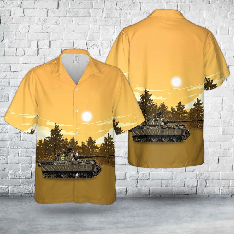 German Army Pz.Kpfw. Panther II Hawaiian Shirt