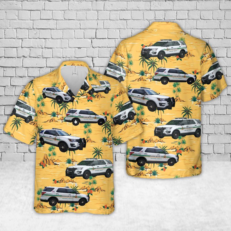Florida Orange County Sheriff Hawaiian Shirt