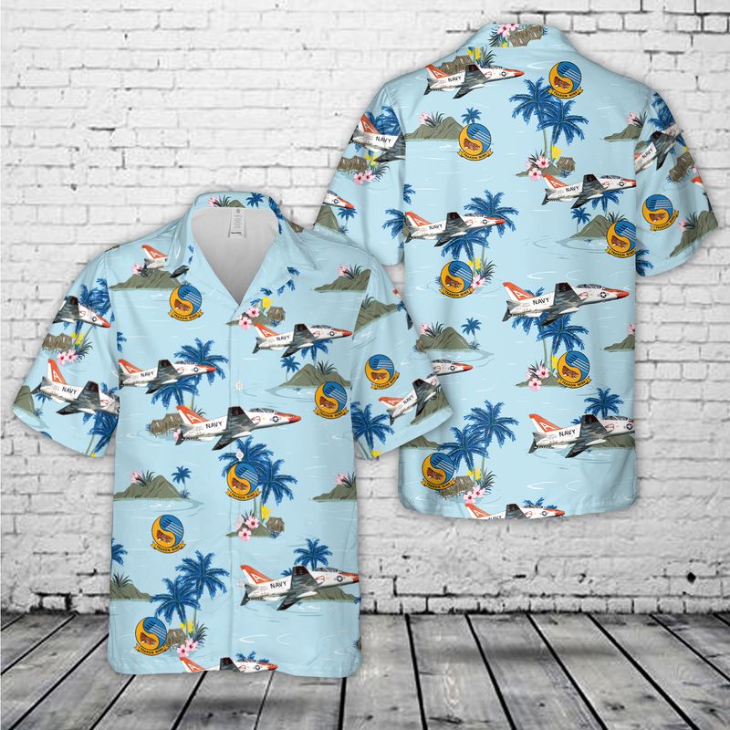 US Navy Training Squadron NINE (VT-9) T-45Cs Hawaiian Shirt