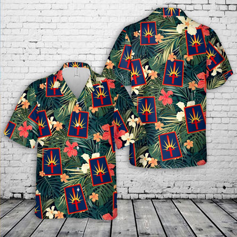 New York Army National Guard Hawaiian Shirt