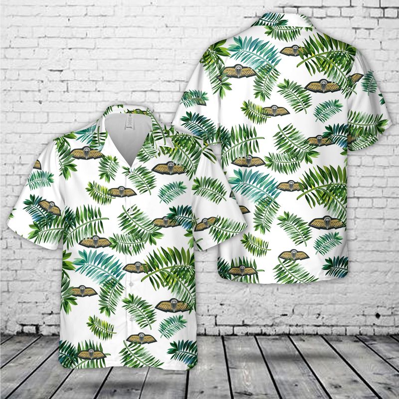 Special Boat Service (SBS) Special Forces Communicator Wings Badge PARA Wings British Army Hawaiian Shirt