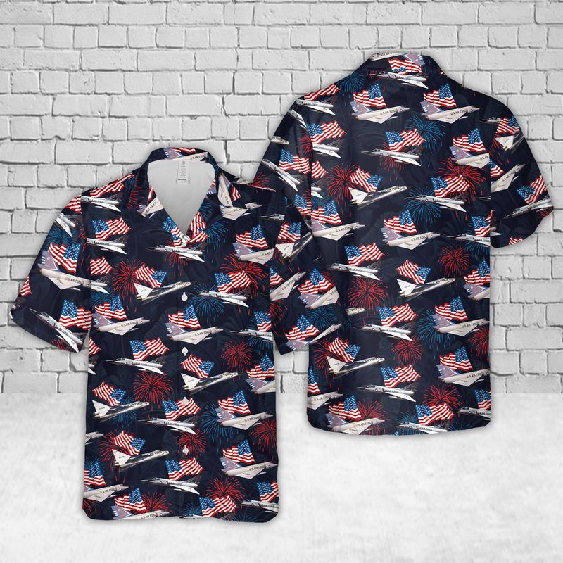 Convair F-106 Delta Dart Hawaiian Shirt