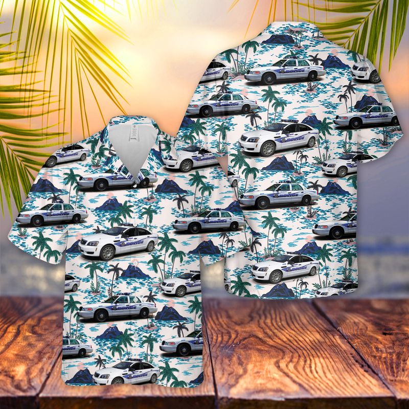 Maui Police Department Hawaiian Shirt