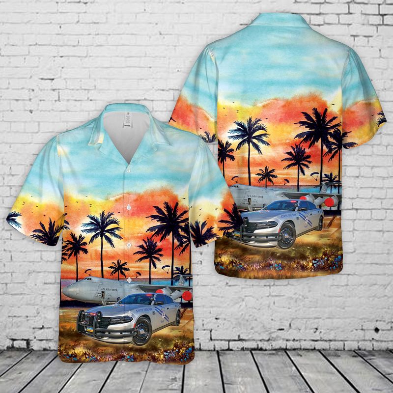 Nevada Highway Patrol Hawaiian Shirt