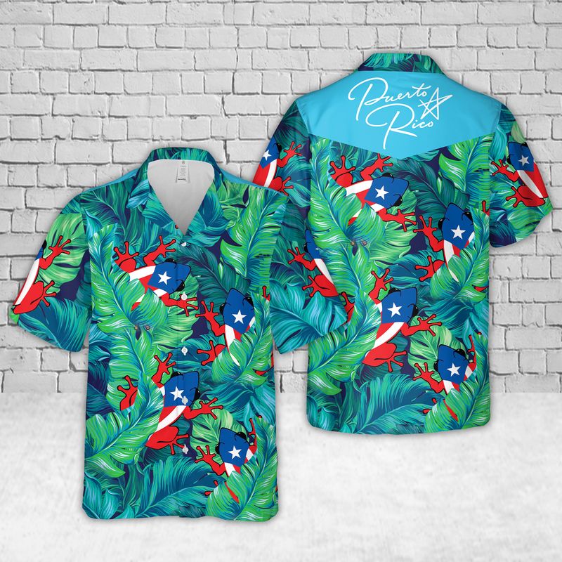 Puerto Rico Hawaiian Shirt