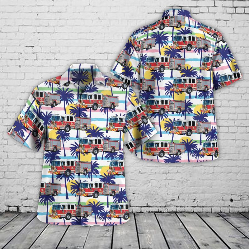Hagerstown, Maryland, Company 1 - First Hagerstown Hose Company Hawaiian Shirt