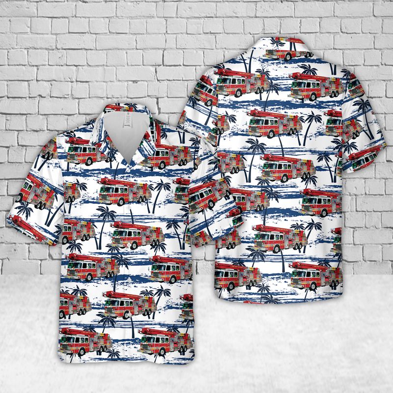 Orange County Fire Rescue Hawaiian Shirt