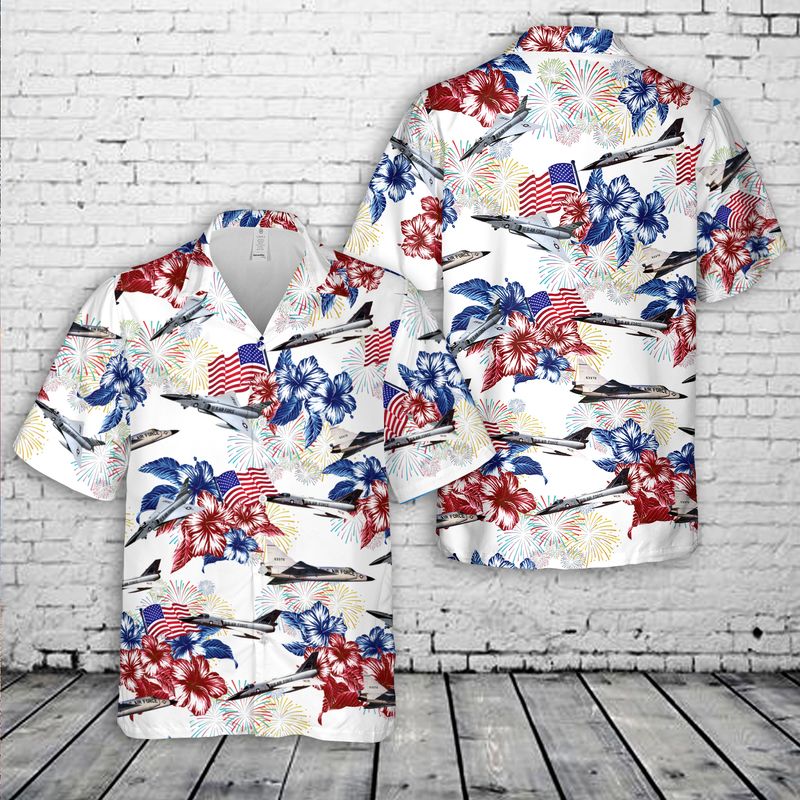 Convair F-106 Delta Dart 4th Of July Hawaiian Shirt