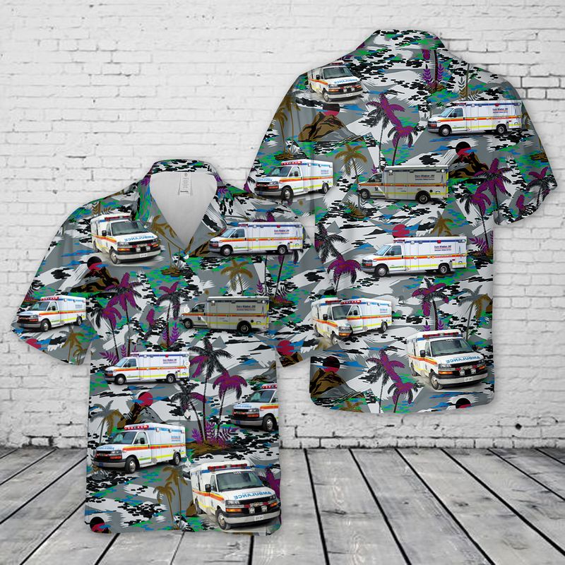 Essex-Windsor EMS Hawaiian Shirt