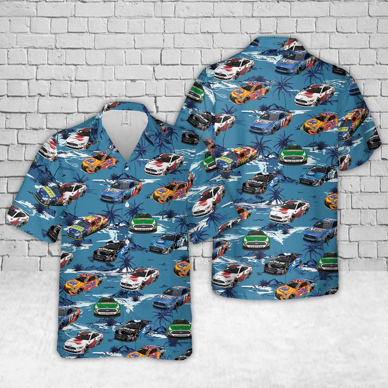 Roush Fenway Racing Hawaiian Shirt