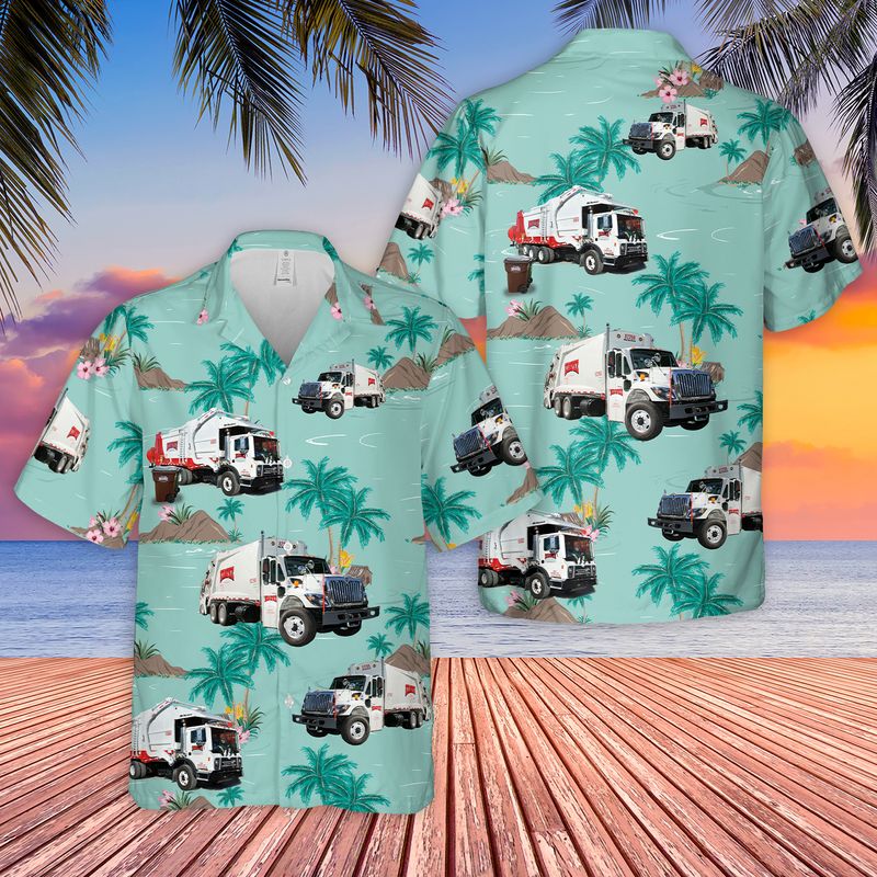 Rumpke Waste & Recycling Hawaiian Shirt
