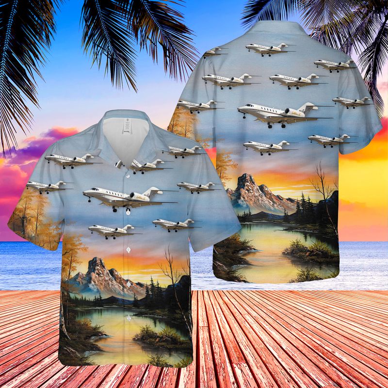 Cessna 750 Citation X Hawaiian Shirt
