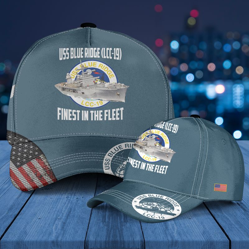 US Navy USS Blue Ridge (LCC-19) Baseball Cap