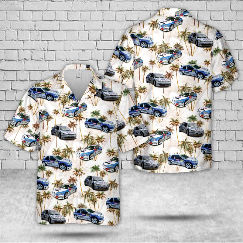 Peugeot 306 Maxi Hawaiian Shirt