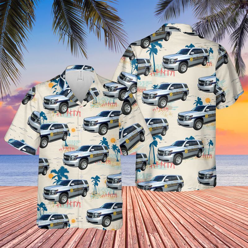 Delaware Department Of Corrections Hawaiian Shirt