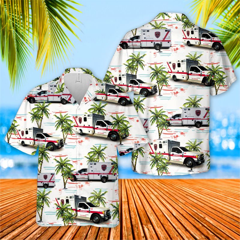 Jewett Emergency Medical Service Hawaiian Shirt