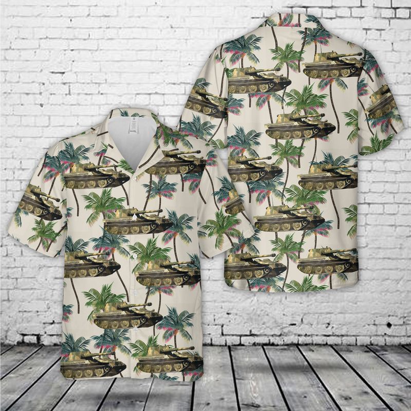 German Army Waffentrager Krupp-Steyr mit Pak 43 prototype tank destroyer from World War II Hawaiian Shirt