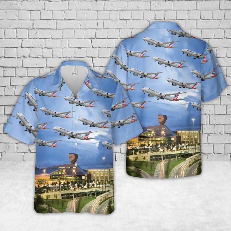 Miami International Airport Hawaiian Shirt