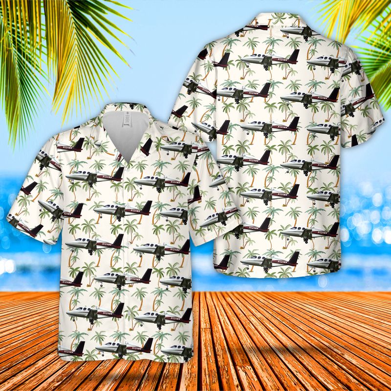 Cirrus Vision SF50 Hawaiian Shirt