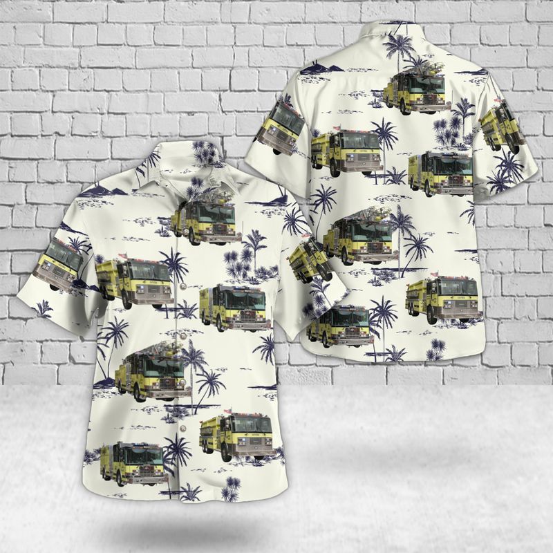 Frederica, Delaware, Bowers Fire Company Inc. Hawaiian Shirt
