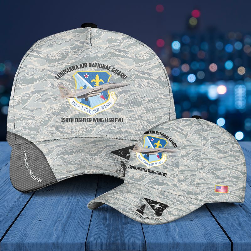 Louisiana Air National Guard 159th Fighter Wing F-15C Strike Eagle Baseball Cap