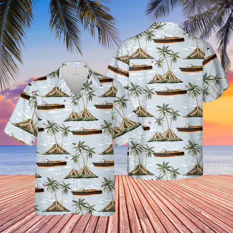 US Chris-Craft Boats Hawaiian Shirt