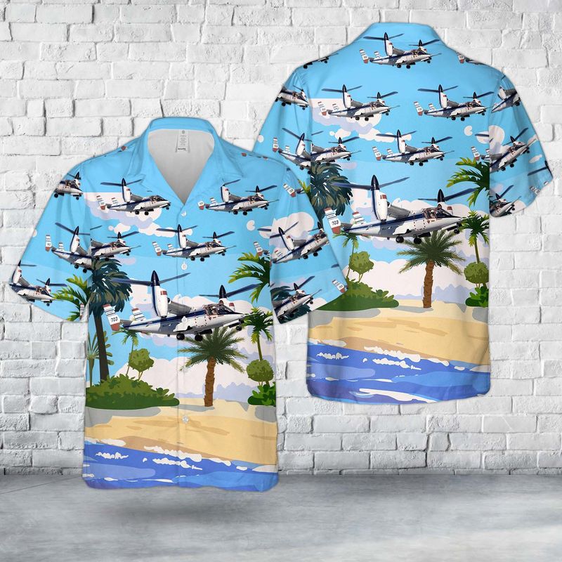 NASA Dryden XV-15 Hawaiian Shirt