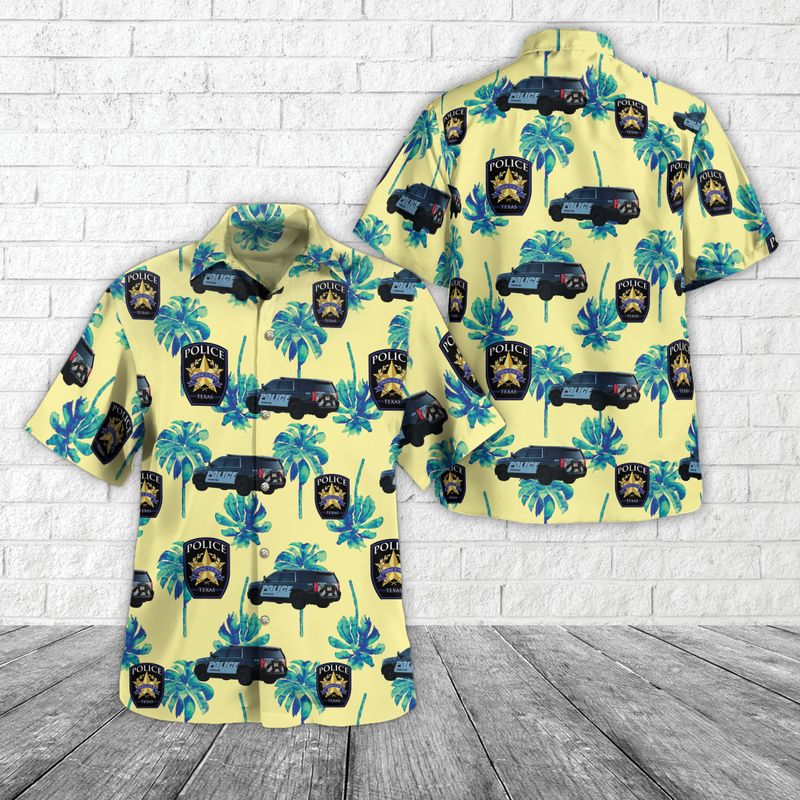 Princeton, Texas, Princeton Police Department Hawaiian Shirt