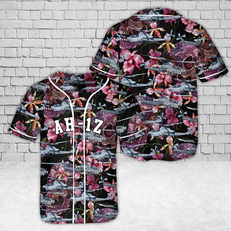 Bell AH-1Z Viper Baseball Jersey