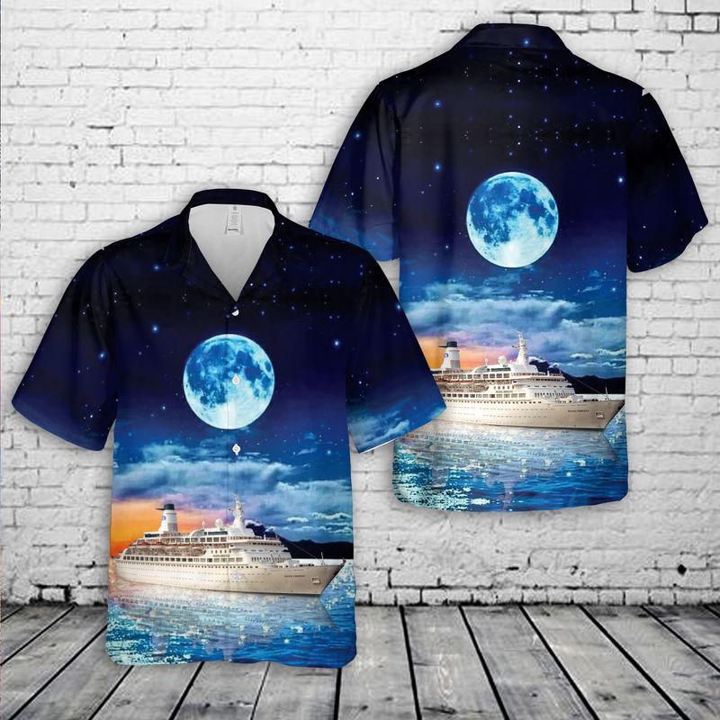 MS Pacific Princess Hawaiian Shirt