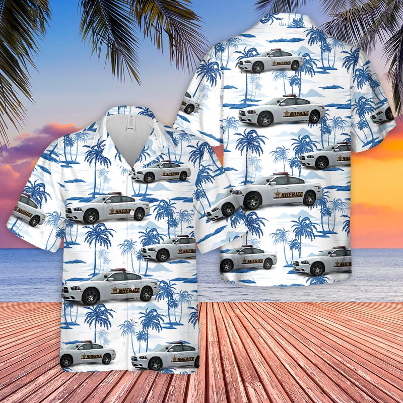 Floyd County Indiana Sheriff's Department Hawaiian Shirt