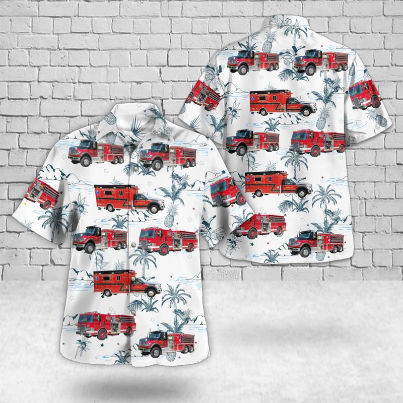 Francestown, New Hampshire, Francestown NH Fire and Rescue Hawaiian Shirt